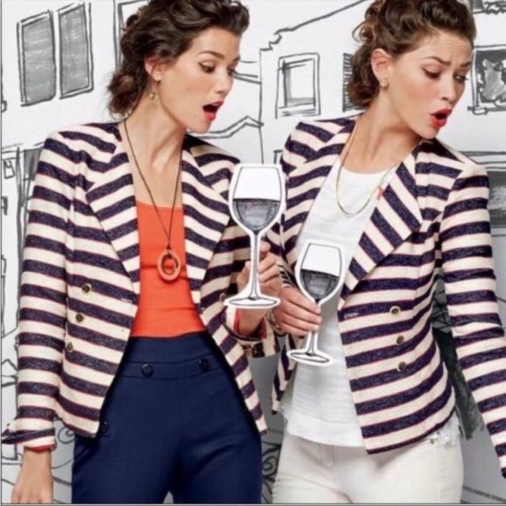 Cabi navy sailor pants